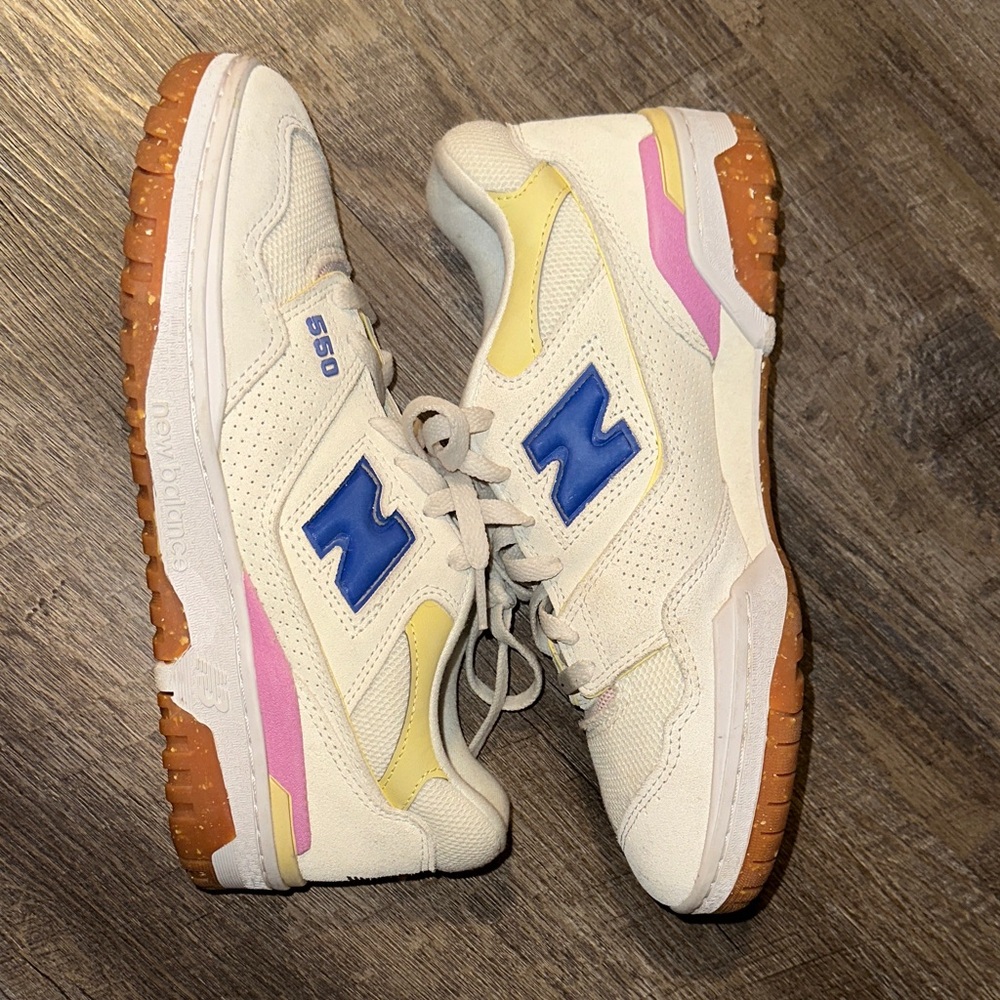 Women’s New Balance Sea Salt Marine Blue 550’s